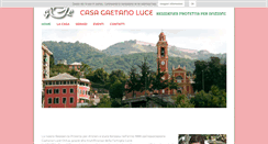 Desktop Screenshot of casagaetanoluce.it